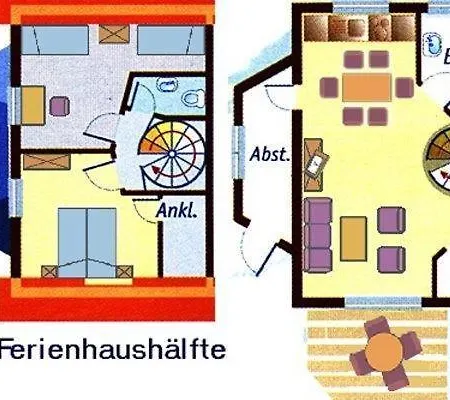 Ferienhaus Am Deich 30 Windwatten Feriehus *